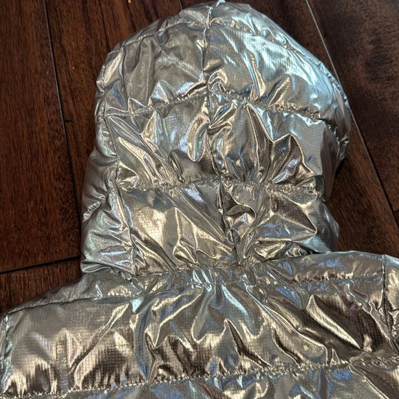 Primary Silver jacket 6-12mos guc - Picture 4 of 8